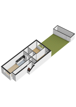 Floorplan - Moerkerkestraat 86A, 3081 RW Rotterdam
